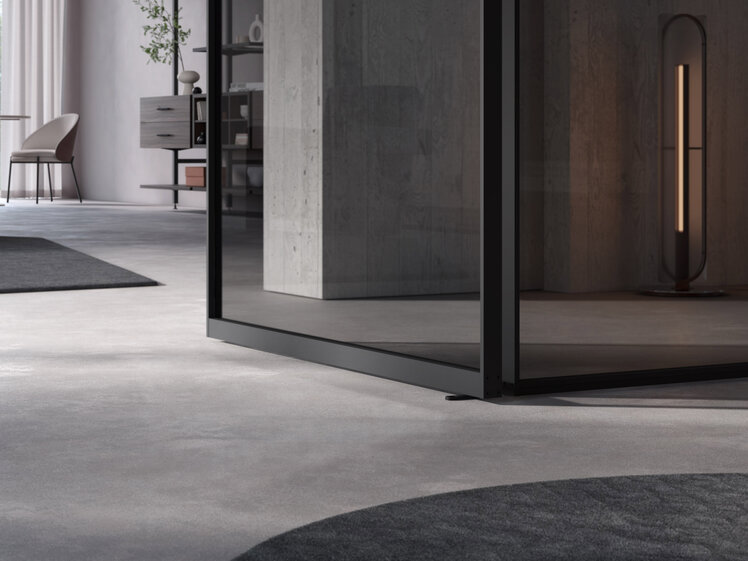 Porte pivot S1200 avec pivot latéral